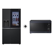 Frigorifero + Microonde GSGV81EPLL.MH6565